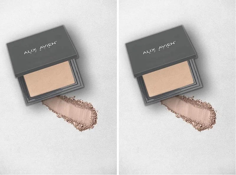 ALIX AVIEN Aydınlatıcı - Powder Highlighter Nude (2 paketi) — Makyaj