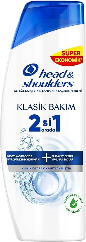 Head & Shoulders Klasik Bakım 2'si 1 Arada Kepeğe Karşı Etkili Şampuan 625ml — Saç bakımı