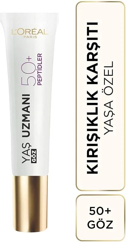 L'Oreal Paris Yaş Uzmanı 50+ Kırışıklık Karşıtı Yenileyici Göz Kremi — Cilt bakımı