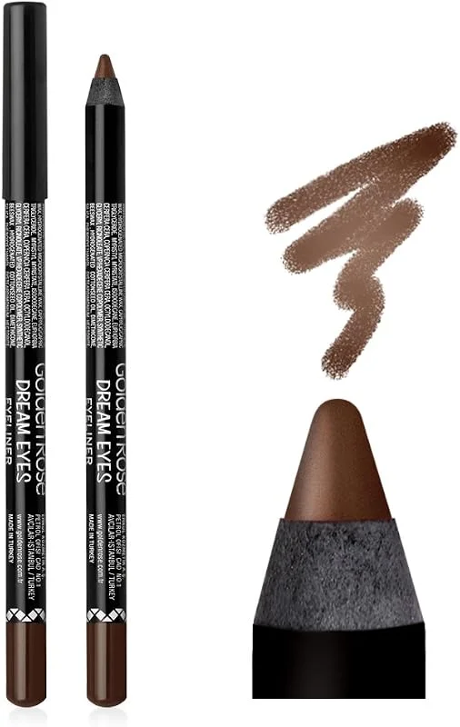 Golden Rose Dream Eyes Eyeliner No: 407 - Mat Bitişli Yumuşak Göz Kalemi — Makyaj