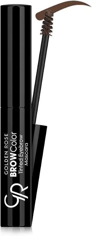 Golden Rose Brow Color Tinted Eyebrow Mascara No: 04 Medium Brown - Fiber İçerikli Kaş Maskarası — Makyaj