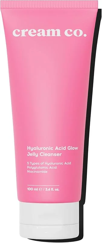 Cream Co. Leke Karşıtı Nemlendirici Yüz Temizleme Jeli Niacinamide Hyalüronik Asit, 100 ML, Tüm Cilt Tipleri — Cilt bakımı