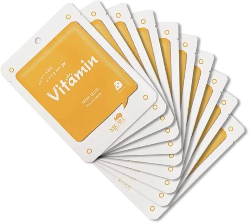 Mjcare On Vitamin Mask -vitaminli Yüz Maskesi 10'lu — Cilt bakımı