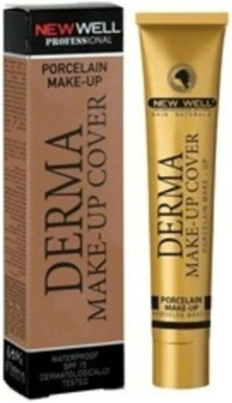 new well Derma Yoğun Kapatıcı Fondöten 30ml 04 Copper 8680923304847 — Makyaj