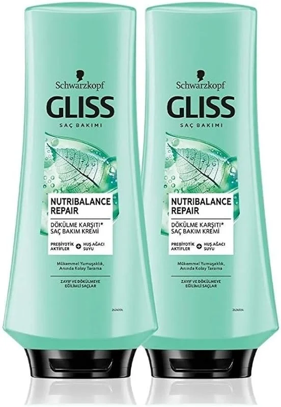 Gliss Full Hair Wonder Dökülme Karşıtı Saç Bakım Kremi 360 Mlx2 Adet — Saç bakımı
