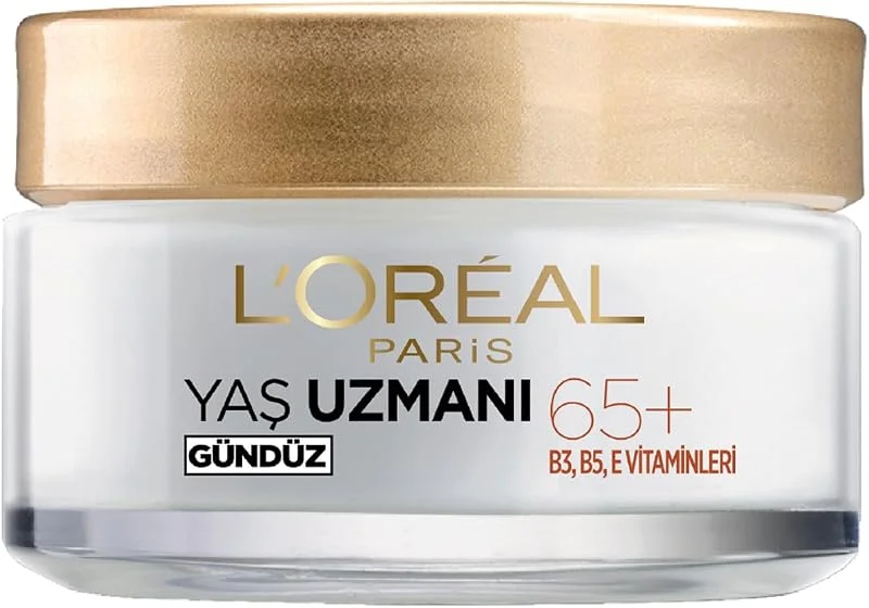 L'OREAL PARIS Yaş Uzmanı 65+ Kırışıklık Karşıtı Besleyici Krem — Cilt bakımı