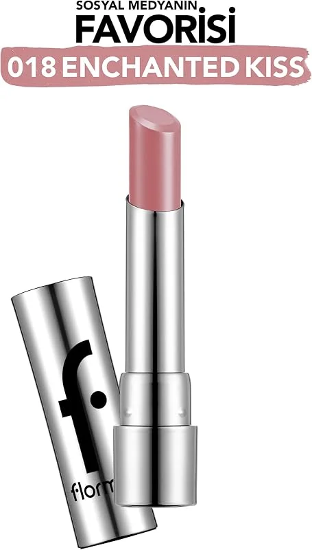 Flormar Nemlendirici Parlak Ruj- Sheer up Lipstick- 018 Enchanted Kiss- 8682536097864 — Makyaj