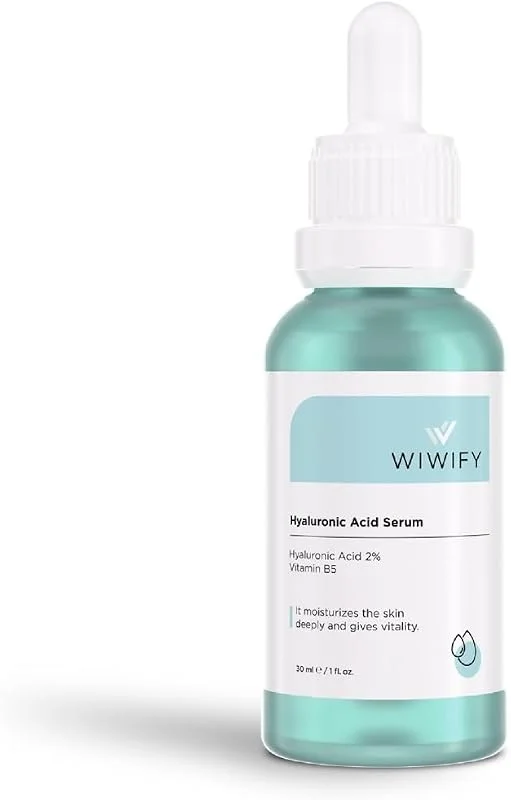 WIWIFY Yoğun Nemlendirici Bakım Serumu (Hyaluronic Acid 2% B5) Tüm Cilt Tipleri İçin HYALURONIC ASID SERUM — Cilt bakımı