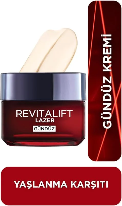 L'Oreal Paris Revitalift Lazer X3 Yoğun Yaşlanma Karşıtı Gündüz Bakım Kremi 50 ml — Cilt bakımı