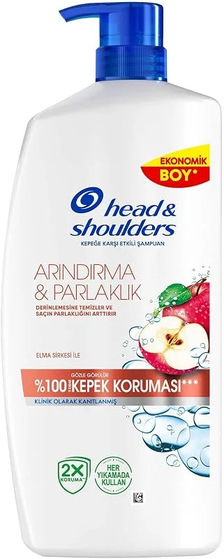 Head & Shoulders Arındırma ve Parlaklık Kepeğe Karşı Etkili Şampuan 800ml — Saç bakımı