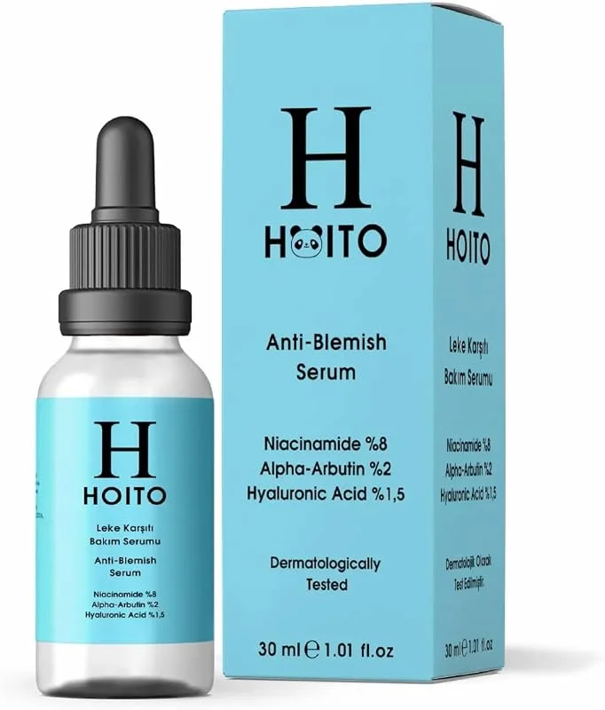 Hoito Leke Karşıtı Bakım Serumu 30ml - Niacinamide% 8 Alpha-arbutin% 2 Hyaluronik Acid% 1, 5 — Cilt bakımı