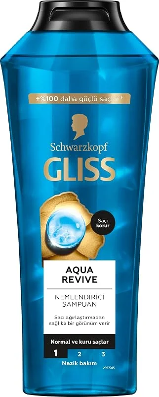 Gliss Aqua Revive Nemlendirici Şampuan 400ml — Saç bakımı