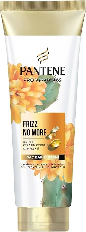 PANTENE PRO-V Miracles Frizz No More Elektriklenme Karşıtı Saç Bakım Kremi Kuru ve Kıvırcık Saçlar İçin 275 ml — Saç bakımı