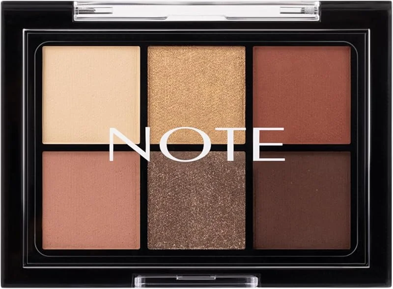 Note Cosmetics Eyeconic Eyeshadow Palette Mat ve Işıltılı Toz Göz Far Paleti - 02 Jupiter — Makyaj