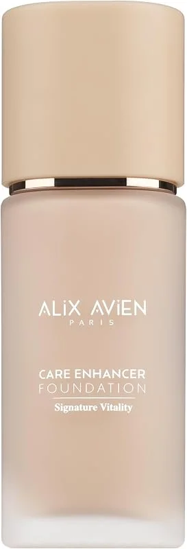 Alix Avien Kırışıklık Karşıtı Nemlendirici SPF30 Parlak Bitişli Fondöten Care Enhancer 809 Peach Buff — Makyaj
