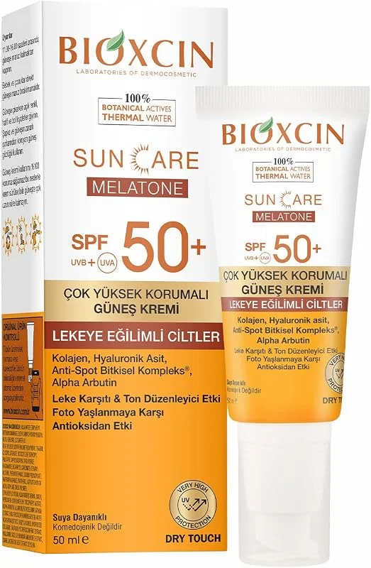 Bioxcin Sun Care Lekeye Eğilimli Ciltler İçin Çok Yüksek Korumalı Güneş Kremi 50 SPF - Leke ve Çil 50 Ml — Cilt bakımı