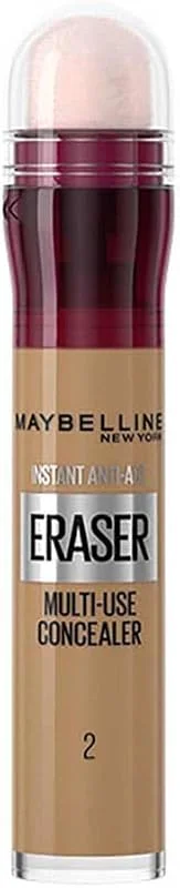Maybelline New York Instant Anti Age Eraser Kapatıcı, 02 Nude, 6.8 ml — Makyaj