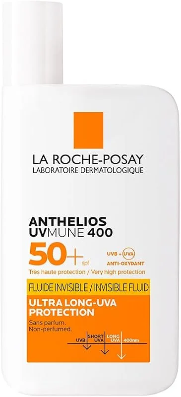 LA ROCHE-POSAY Anthelios UVmune 400 Fluid İnvisible SPF50+ Güneş Kremi 50 ml — Cilt bakımı