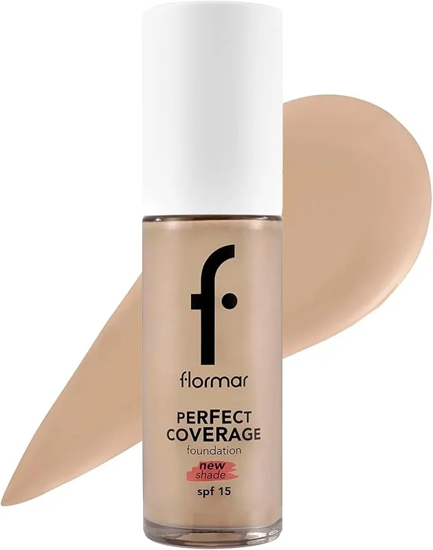 Flormar Perfect Coverage Fondöten 132 NATURAL BEIGE — Makyaj