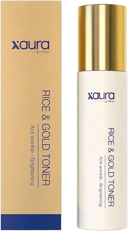 Rice & Gold Toner, 150 ml, Aydınlatıcı ve Nemlendirici Yüz Toniği — Cilt bakımı
