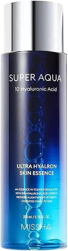 MISSHA Super Aqua Ultra Hyalron cilt esansı toner, 200 ml — Cilt bakımı