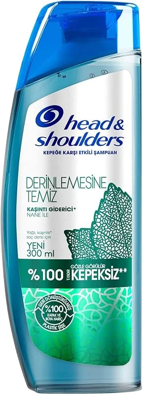 Head & Shoulders Derinlemesine Temizlik Şampuan Kaşıntı Giderici Nane 300 ml — Saç bakımı
