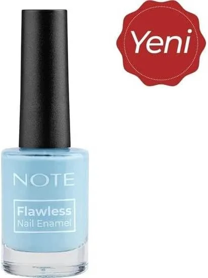 Note Cosmetics Nail Flawless Oje 115 Baby Blue, Mavi — Makyaj