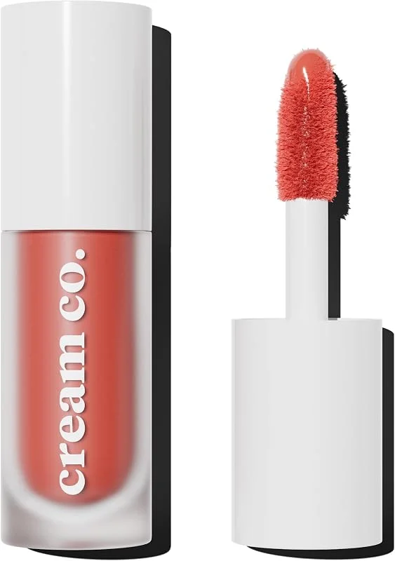 Cream Co. Allık Ruj Göz Farı Glow Tint Warm Peach, Nemlendirici Makyaj, 503 Şeftali, Hyaluronik Asit Peptit