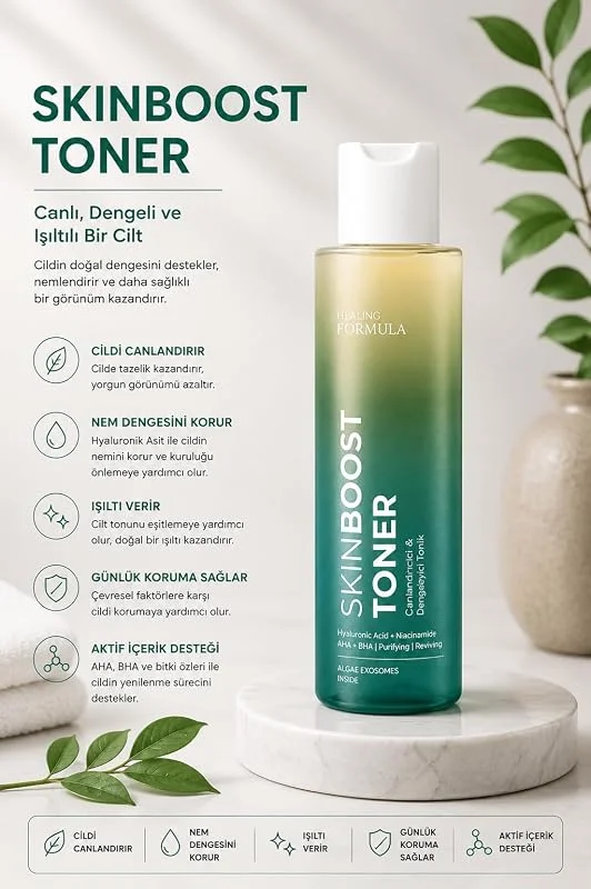 HF HEALING FORMULA SKINBOOST TONİK — Cilt bakımı