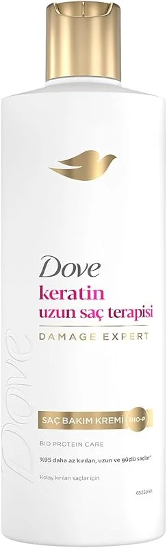 Dove Saç Bakım Kremi Keratin Uzun Saç Terapisi 350 ml — Saç bakımı