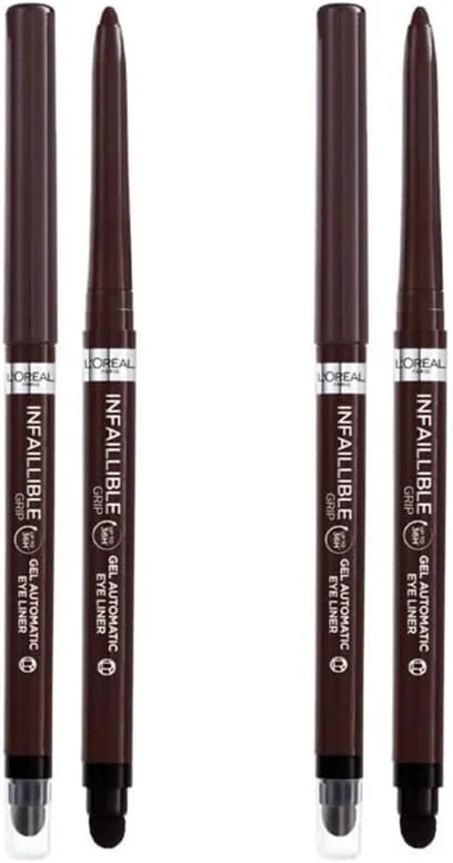 L’Oréal Paris 2'li Infaillible Automatic Jel Göz Kalemi - Kahverengi — Makyaj