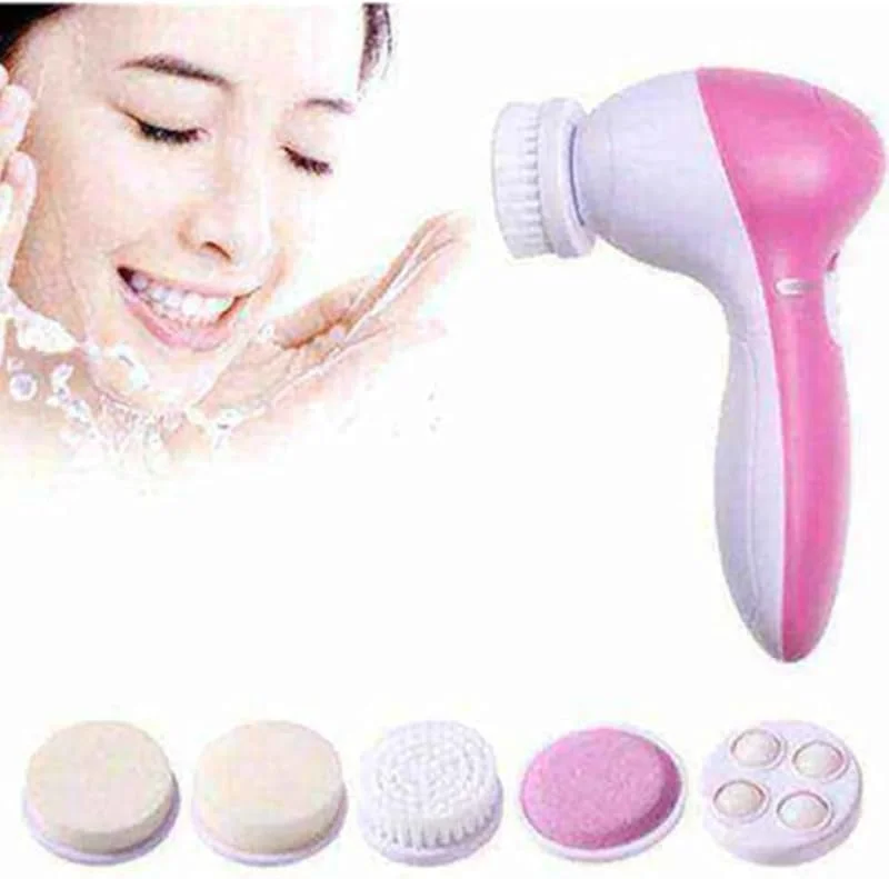 Gaman Yüz Cilt Temizleyici Peeling Seti Yüz Masaj Aleti 5 In 1 — Cilt bakımı