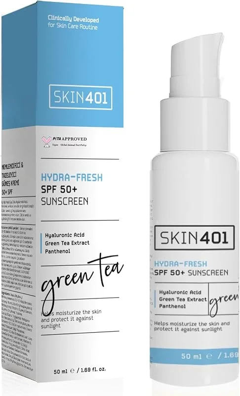 Skin401 SPF50+ Hydra-Fresh Sunscreen Nemlendirici & Tazeleyici Güneş Kremi 50 ml — Cilt bakımı
