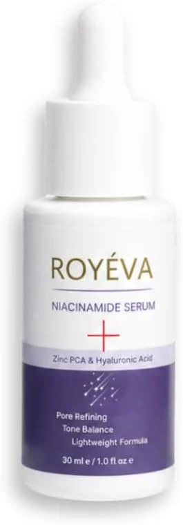 Niacinamide Serum, Zinc PCA ve Hyaluronik Asit ile Gözenek Sıkılaştırıcı, Cilt Tonu Eşitleyici, Yağ Dengeleyici, 30 ml — Cilt bakımı