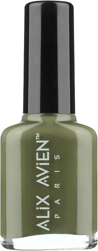 ALIX AVIEN Yeşil Oje 109 - Yüksek Pigmentli Uzun Süreli Kalıcılık Hızlı Kuruma - Nail Lacquer 109 — Makyaj
