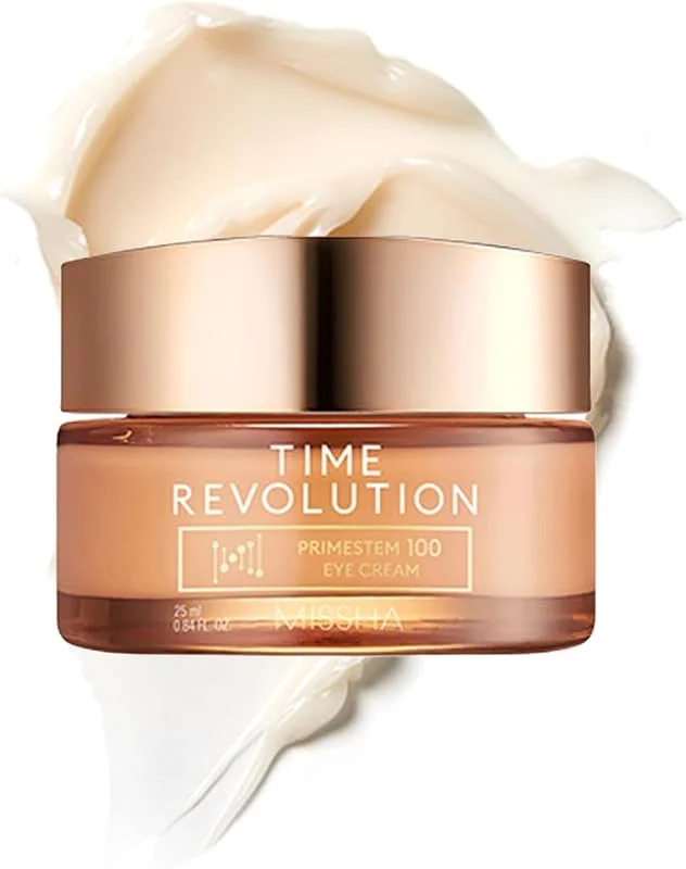 MISSHA Cilde Sıkı Görünüm Ve Elastikiyet Kazandıran Göz Bakım Kremi Time Revolution Primestem100 Eye Cream — Cilt bakımı