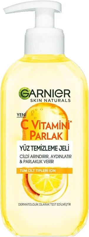 Garnier C Vitamini Parlak Yüz Temizleme Jeli — Cilt bakımı