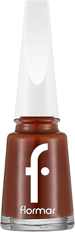 Flormar Klasik Parlak Bitişli Yüksek Pigmentli Oje - Nail Enamel -537 Cake Wıth Coffee- 8682536047807 — Makyaj