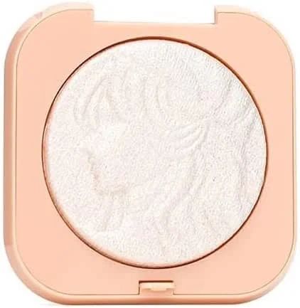 Glow Fairy Yoğun Işıltılı Tekli Aydınlatıcı - Şampanya - Kabartma Desenli Parlak Highlighter — Makyaj