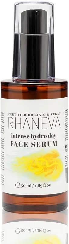 INTENSE HYDRO DAY Hyaluronik Asit Yüz Serumu, Organik ve Vegan Sertifikalı, 50 ml — Cilt bakımı