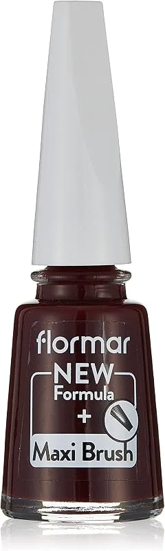 Flormar Klasik Parlak Bitişli Yüksek Pigmentli Oje - Nail Enamel- 311 Purple Scarlet New- 8682536035866 — Makyaj