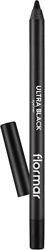 Flormar Yoğun Renk Veren Yumuşak Uçlu Göz Kalemi (SİYAH) - Ultra Eyeliner - 001 Black - 8690604081431 — Makyaj